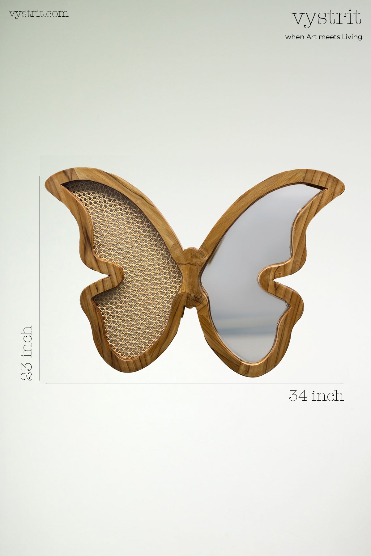 Butterfly Mirror- 34 inches x 23 inches