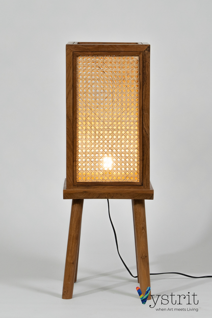 Teakwood Floor Lamp