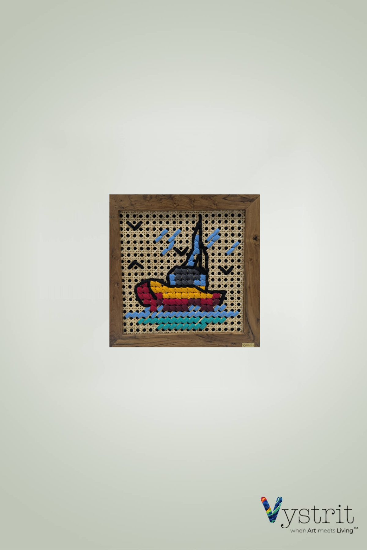 Sailing Stillness 12 inch x 12 inch