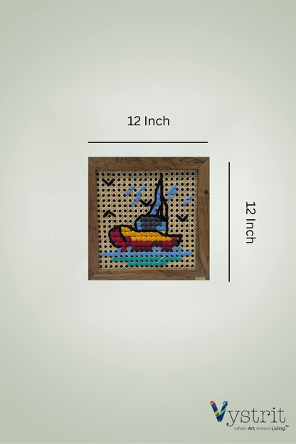 Sailing Stillness 12 inch x 12 inch