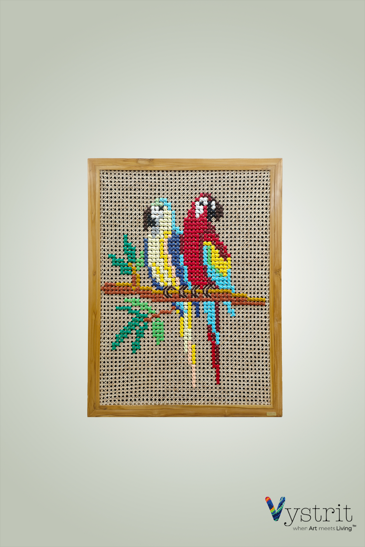 Conures on a branch