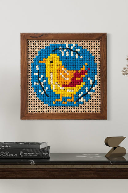 Sunrise Songbird - 18 x 18 inches
