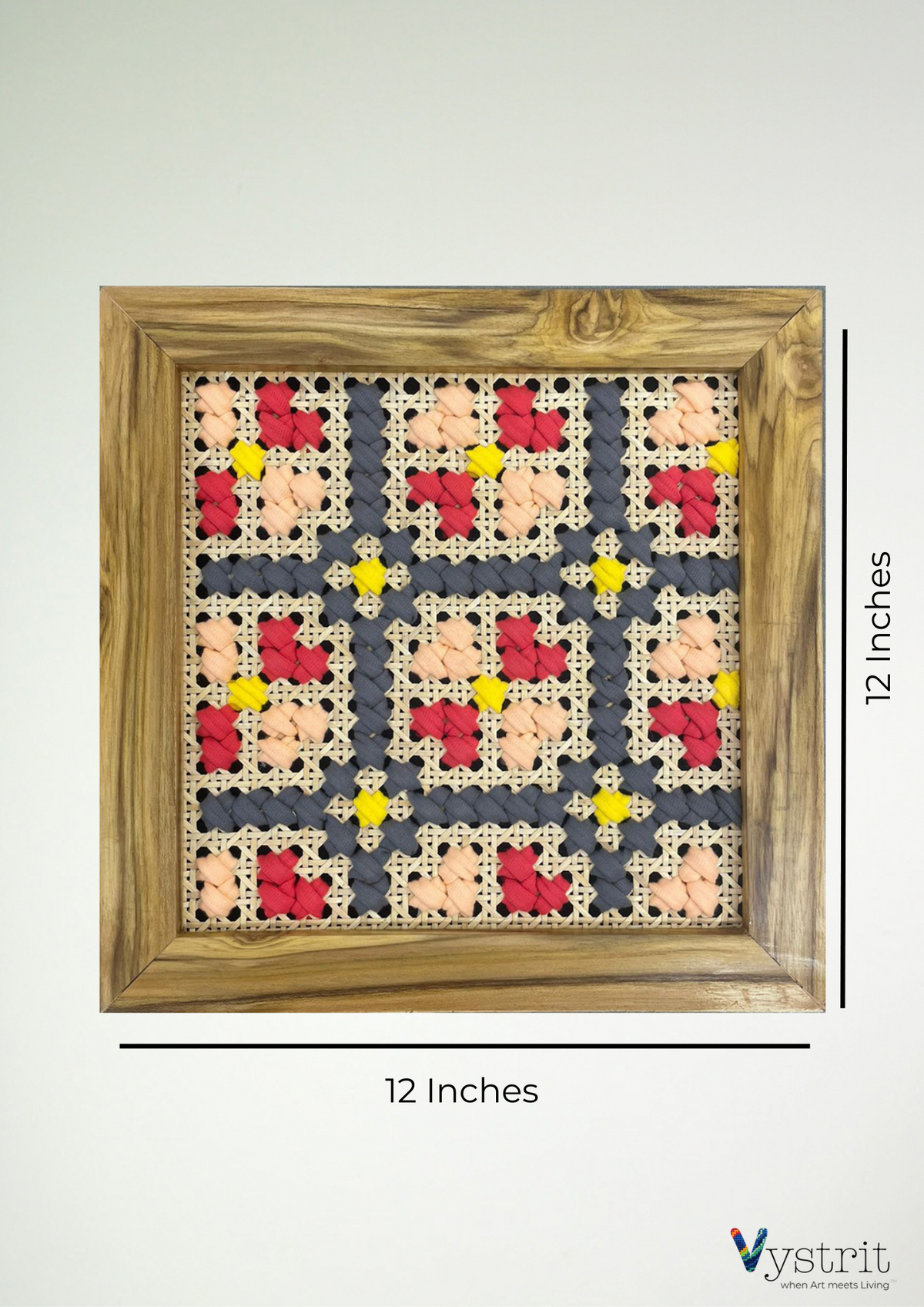 Motif Series - Subtle Blossom Motif - Art 12 inch x 12 inch