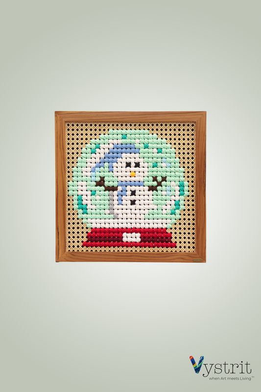 Snowy Whimsy - 18 inch x 18 inch
