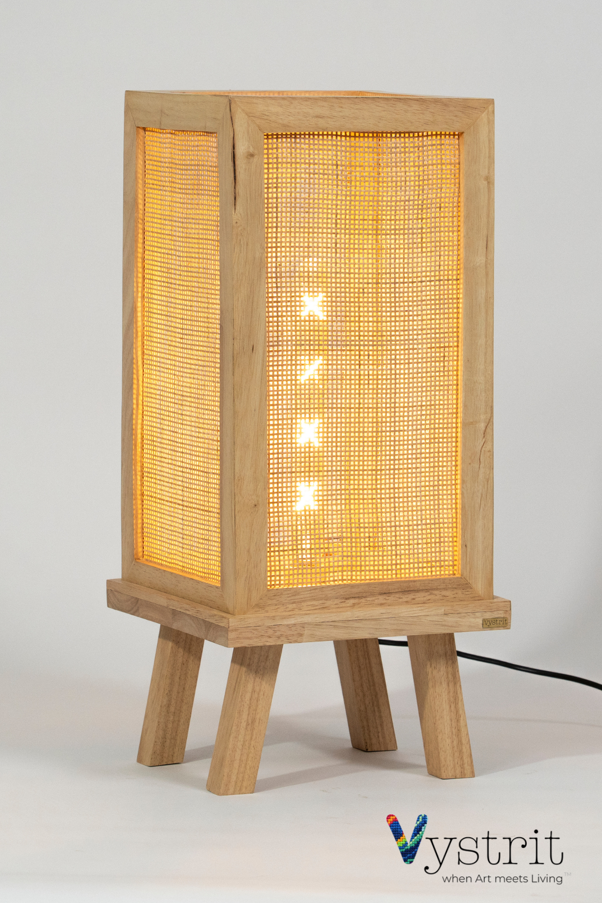 The Natural Form (Solid Wood Floor Lamp)