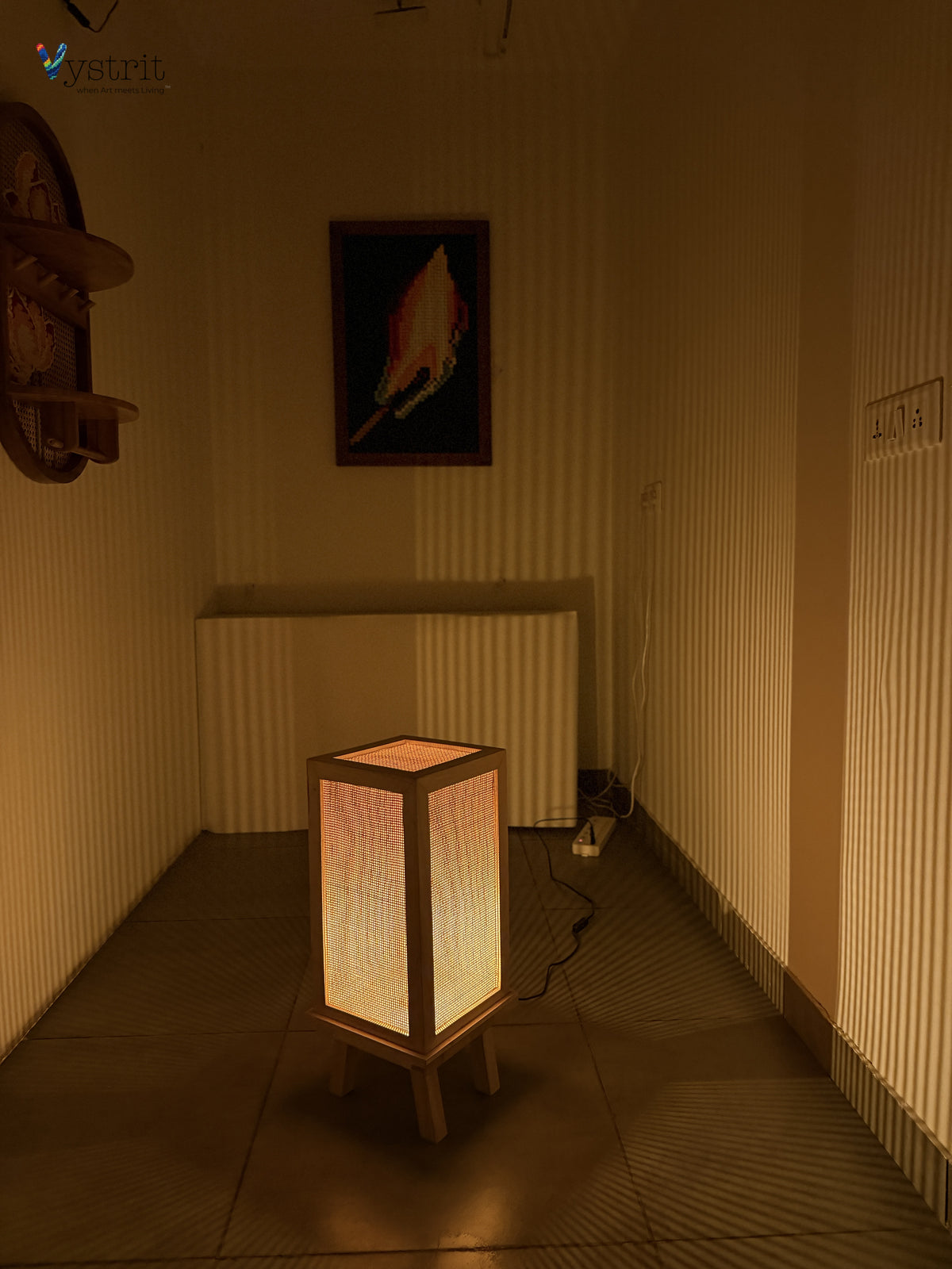 The Natural Form (Solid Wood Floor Lamp)