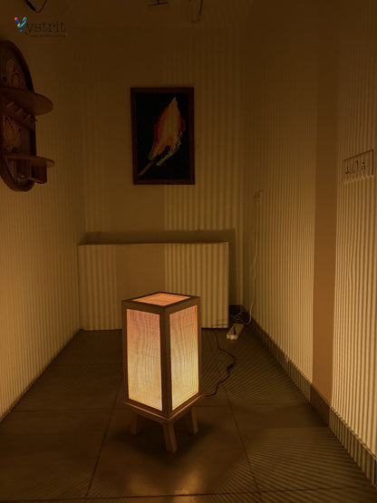 The Natural Form (Solid Wood Floor Lamp)