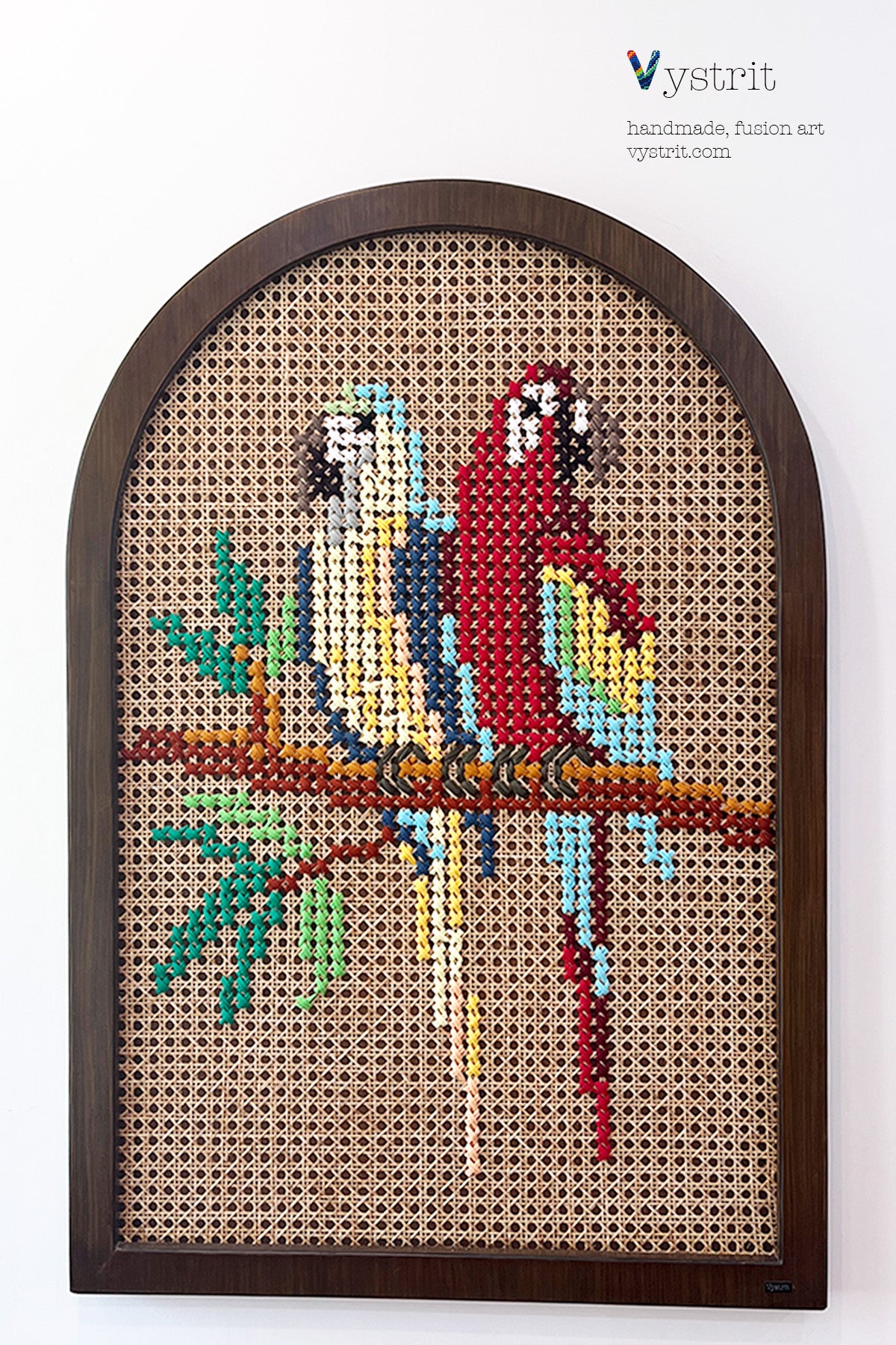 Conures on a branch