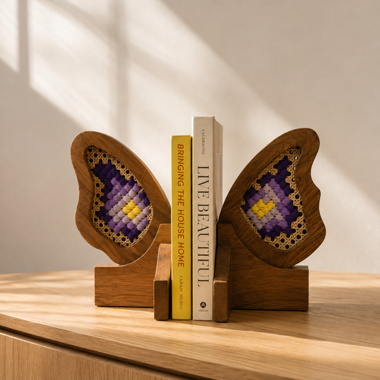 Butterfly Wing Bookends
